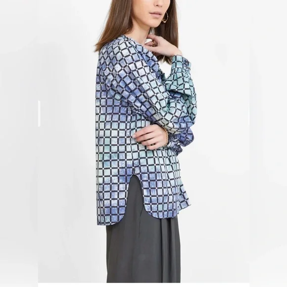 Rachel Comey Soon Top Black & Blue  8 - Picture 10 of 16